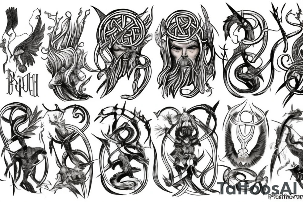 Norse mythology tattoo idea