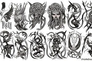 Norse mythology tattoo idea