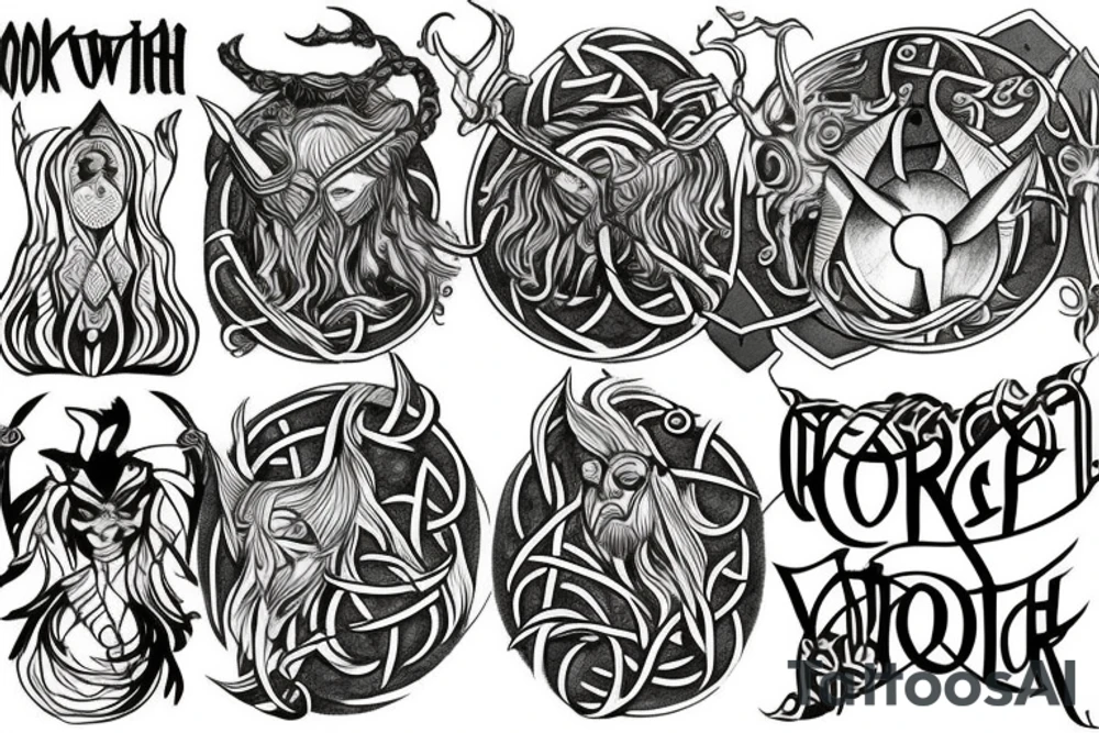 Norse mythology tattoo idea