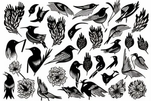 canary tattoo idea