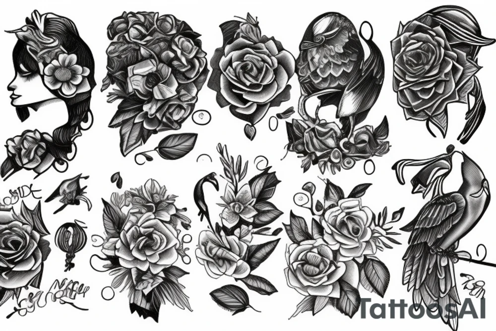 canary tattoo idea