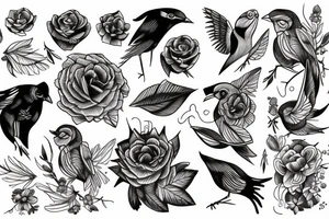 canary line tattoo idea