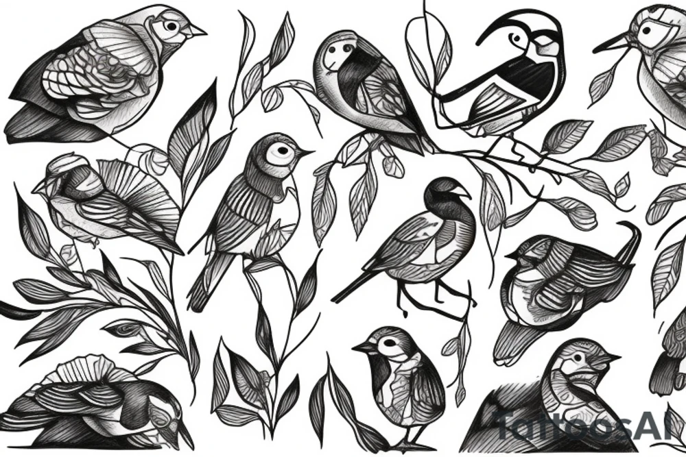 canary line tattoo idea