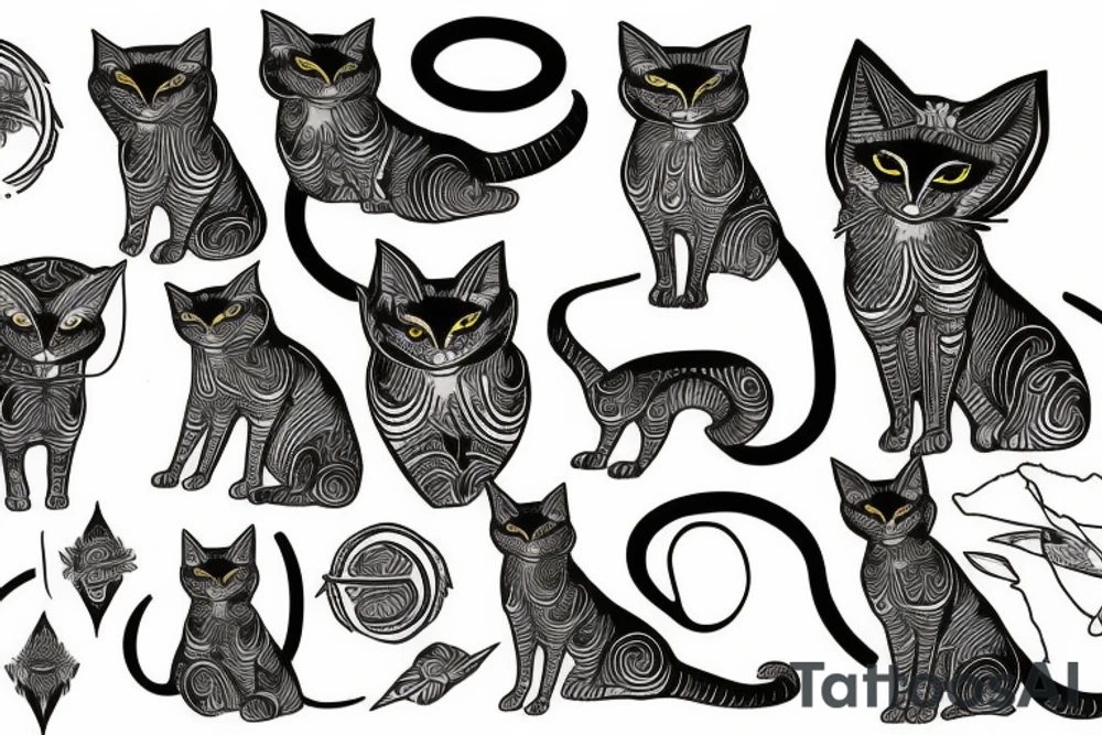 Bastet tattoo idea