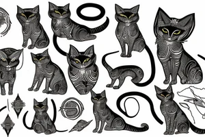 Bastet tattoo idea