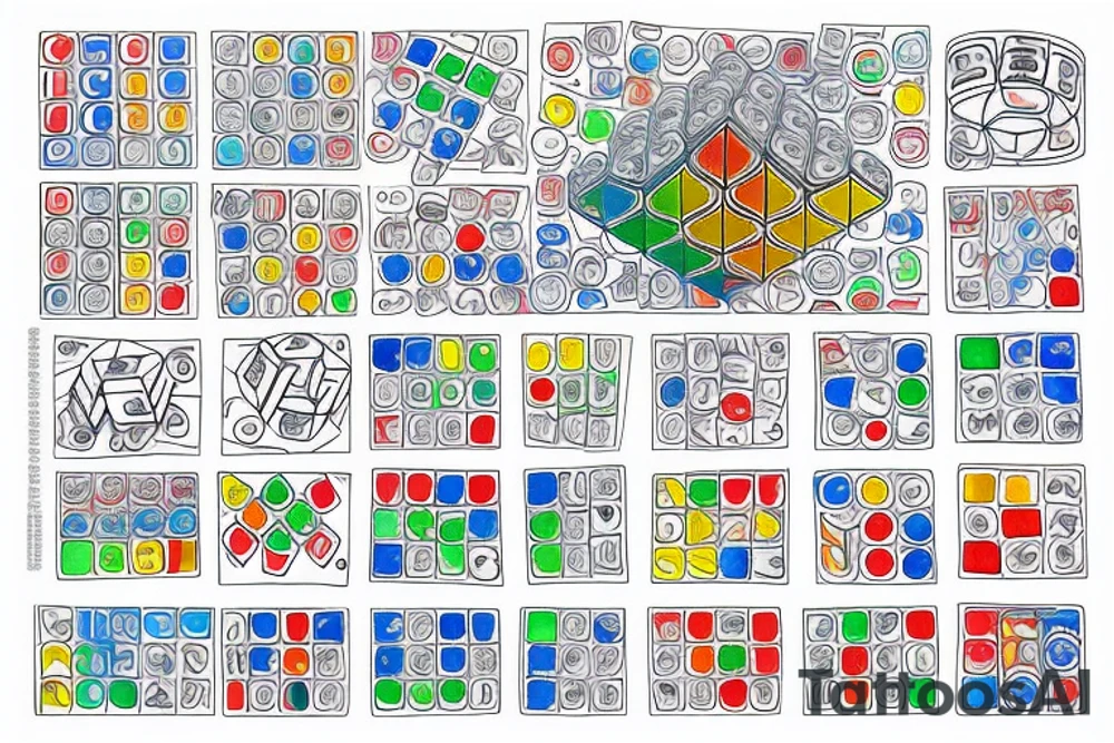 Rubik's Cube
Chemical Engineering
Water Element
Number 23 tattoo idea