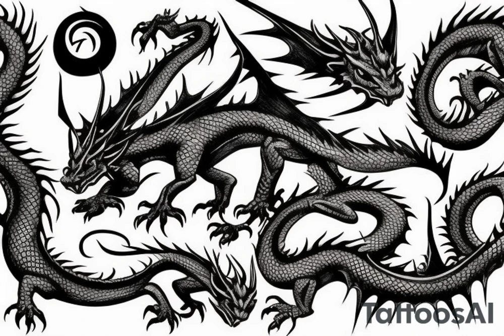 dragon small evil smaug tattoo idea