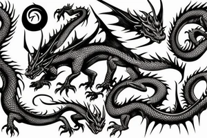 dragon small evil smaug tattoo idea