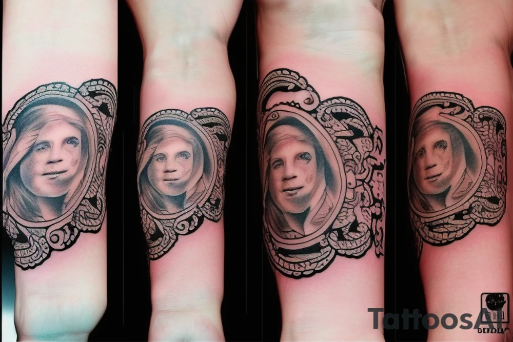 100 dollarbill tattoo idea
