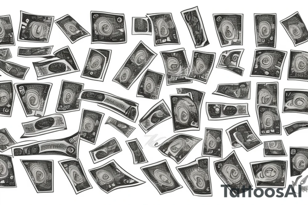 $100 bill tattoo idea