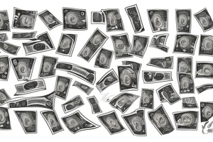$100 bill tattoo idea