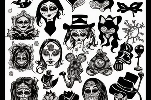 puppet tattoo idea