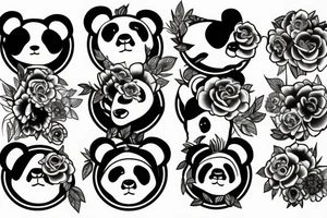 panda tattoo idea