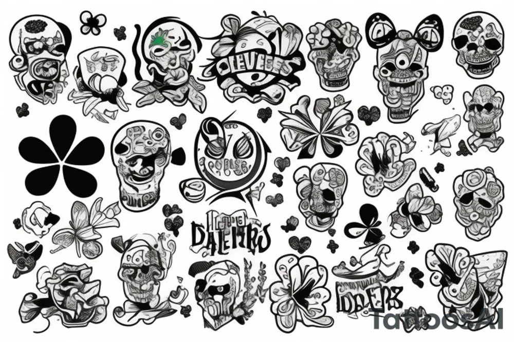 clover tattoo idea
