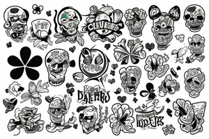 clover tattoo idea
