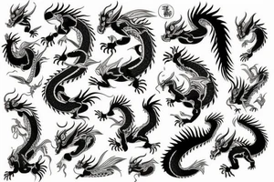 haku dragon tattoo idea