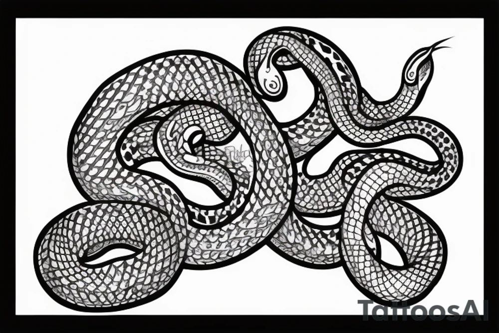 Snake tattoo idea