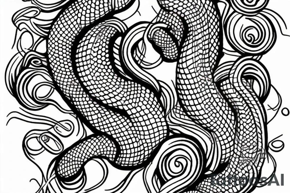 Snake tattoo idea