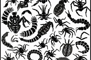 A scorpion on the arm tattoo idea