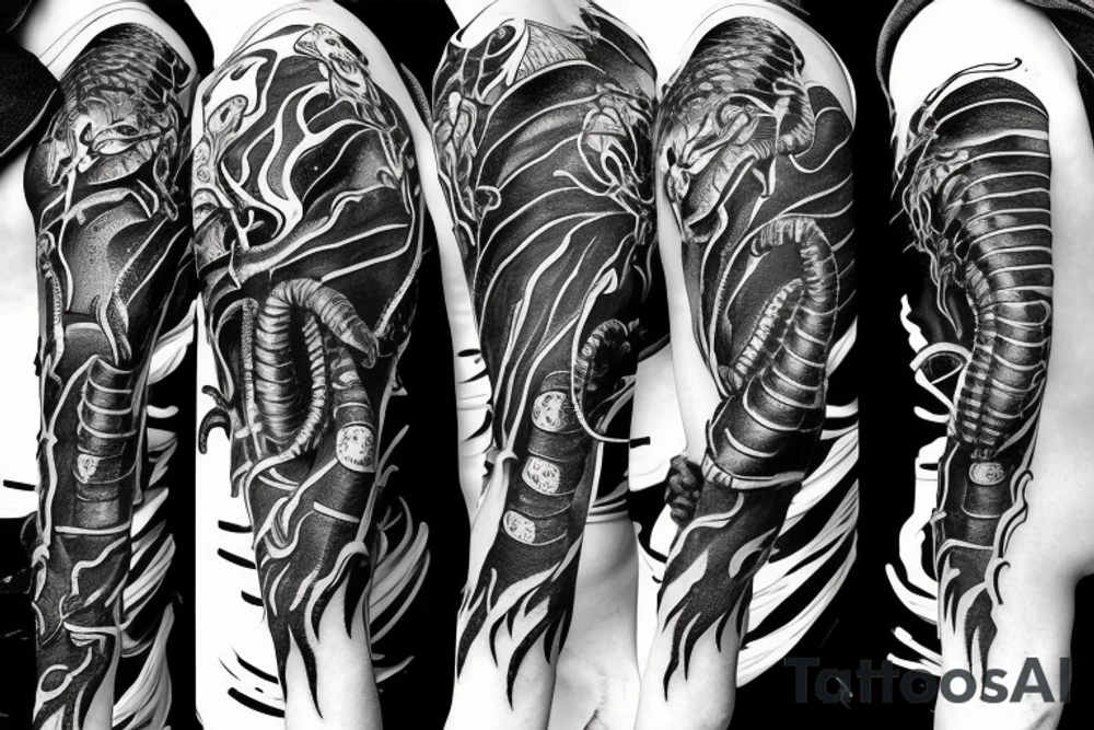 A scorpion on the arm tattoo idea