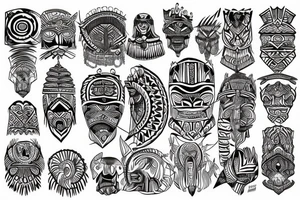 tribal for back tattoo idea
