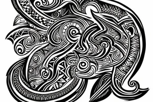 tribal for back tattoo idea