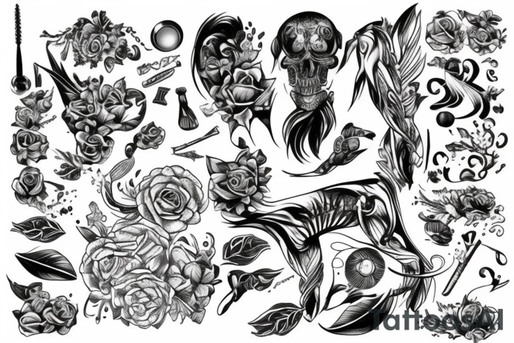 koziorożec tattoo idea