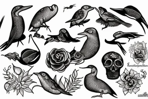 something to represent my time in the galapagos tattoo idea