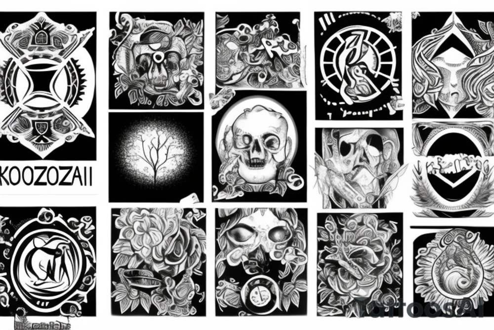 Koziorożec tattoo idea