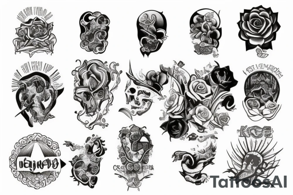 Koziorożec tattoo idea