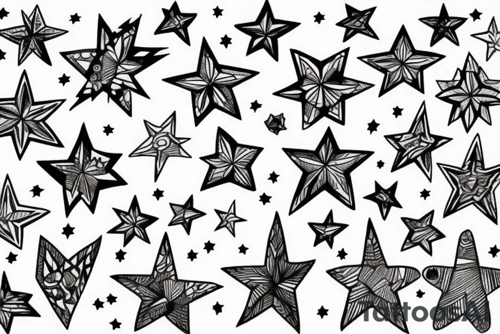 All the stars are closer tattoo idea