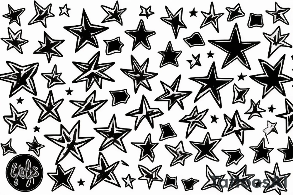 All the stars are closer tattoo idea