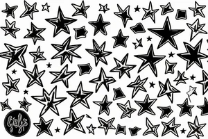 All the stars are closer tattoo idea