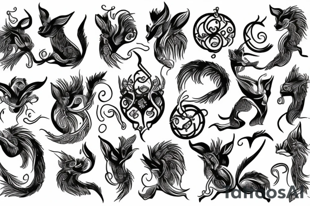 Zodiac sing capricon tattoo idea