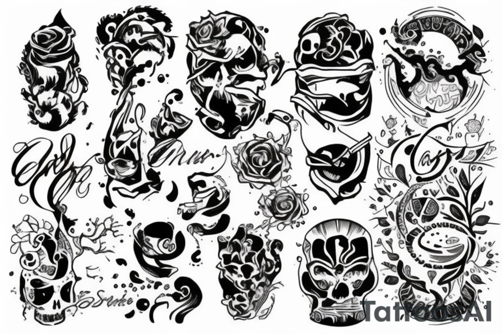 Stress tattoo idea