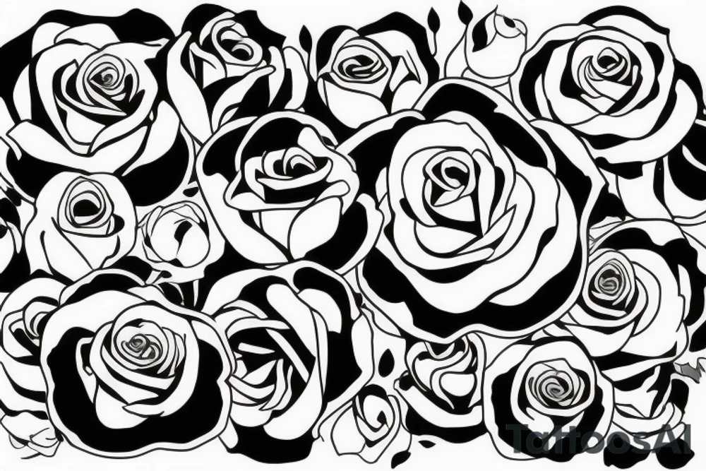 Rose with 999 in and T tattoo idea