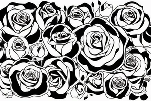 Rose with 999 in and T tattoo idea