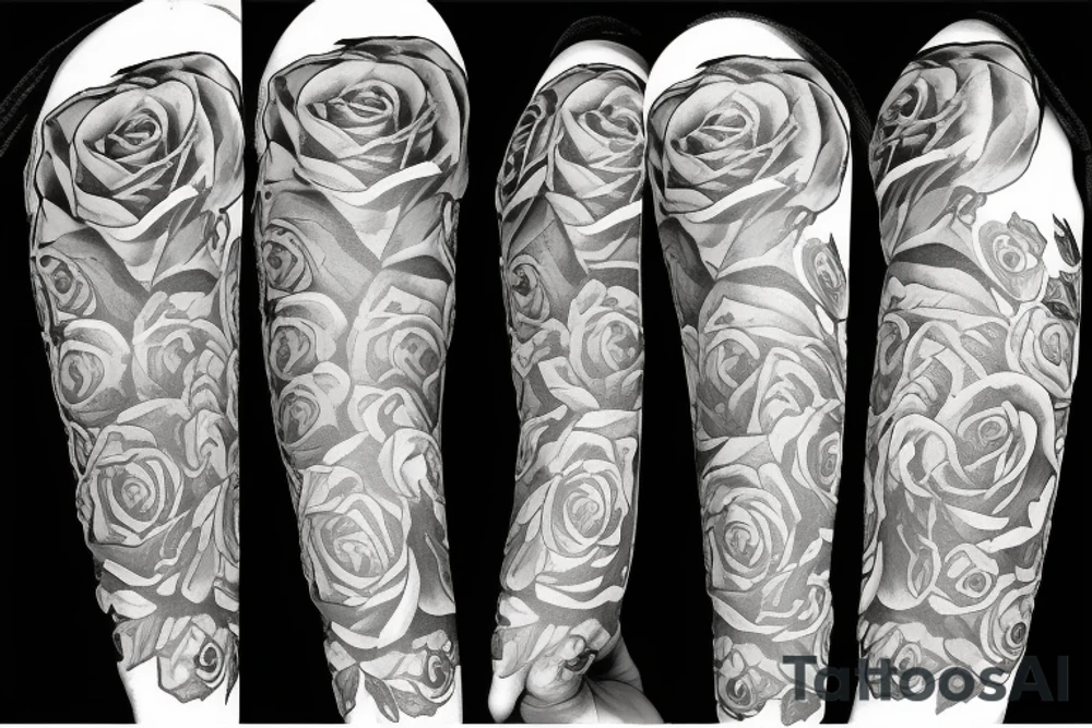 Rose with 999 in it tattoo idea