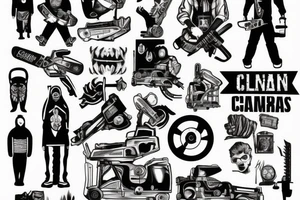 chainsaw man tattoo idea