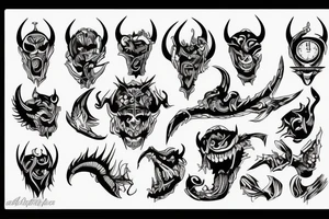 control devil tattoo idea