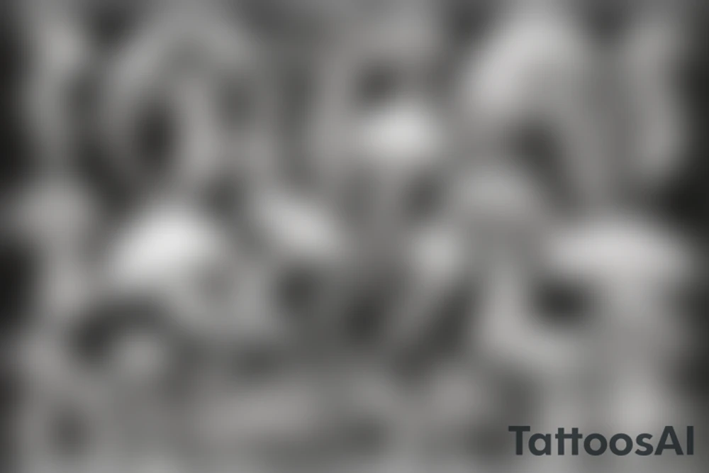 mushroom tattoo idea