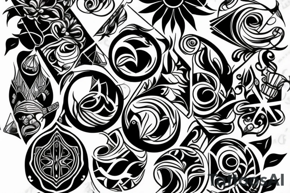 Ukrainian and Italian tattoo idea