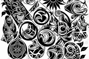 Ukrainian and Italian tattoo idea