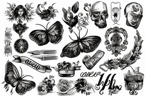 Ukraine and Italy tattoo idea