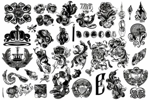 Ukraine and Italy tattoo idea