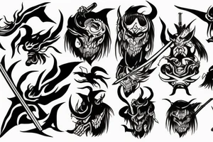 demon slayer tanjiro tattoo idea