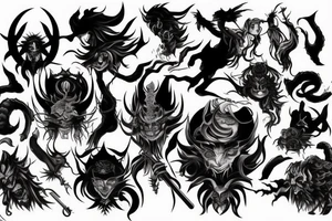 demon slayer tanjiro tattoo idea