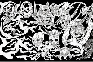 demon slayer tanjiro tattoo idea