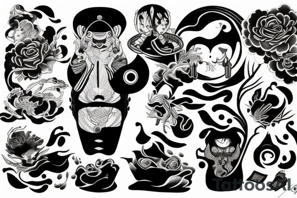 tanjiro tattoo idea