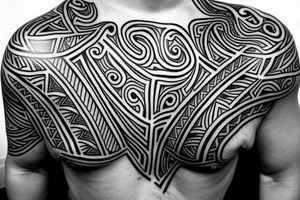 maori shoulder tattoo idea